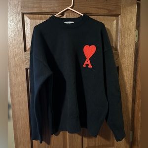 Ami Paris Alexandre Mattiussi Ami de couer Heart Sweater